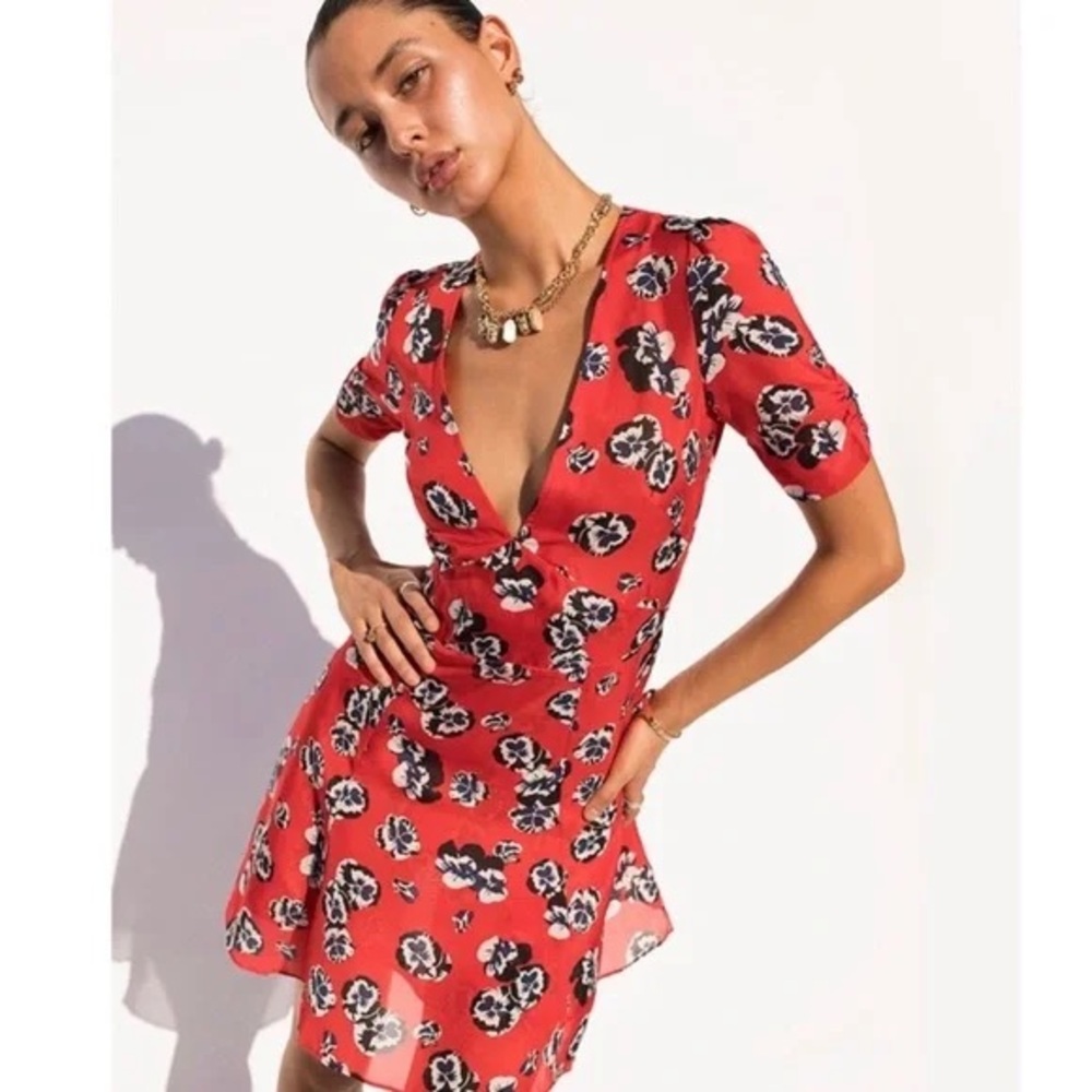 COPY - Realisation Par NWOT Ozzie dress size small in Pansy print